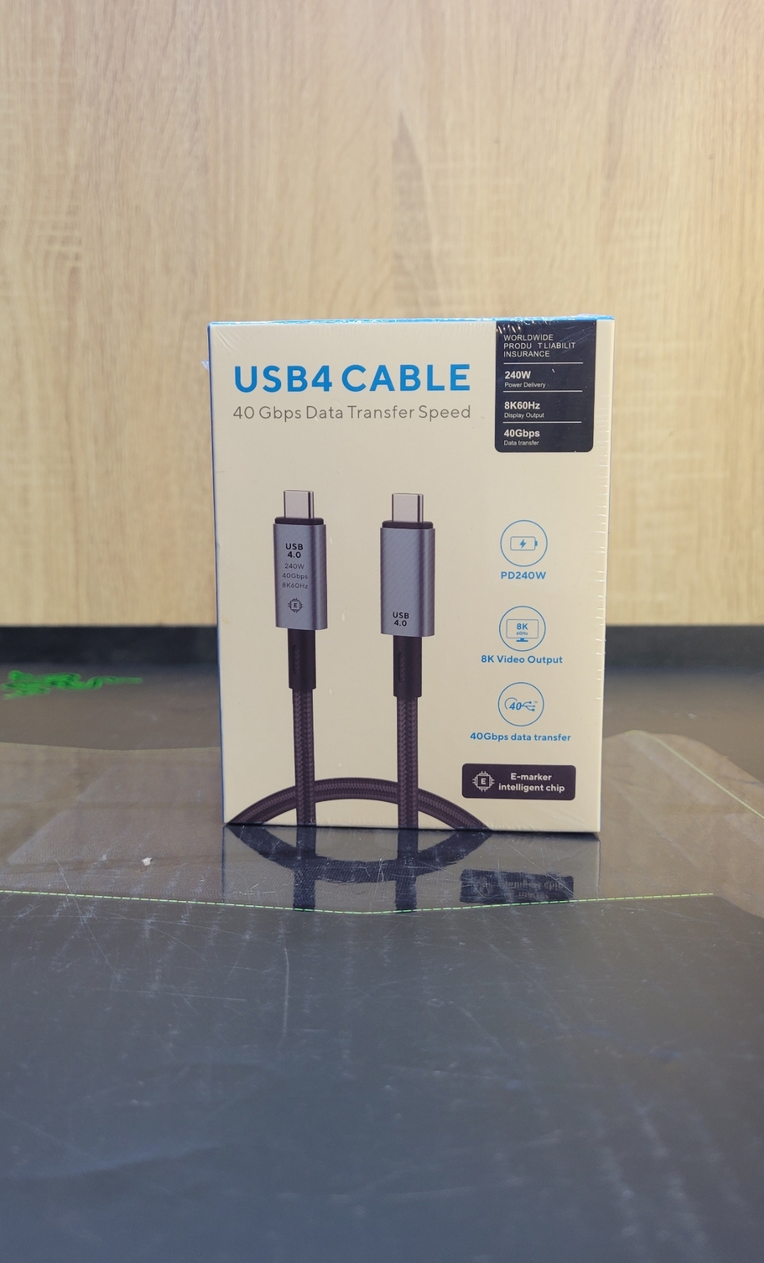 Cable USB 4 40gbps USB C compatible