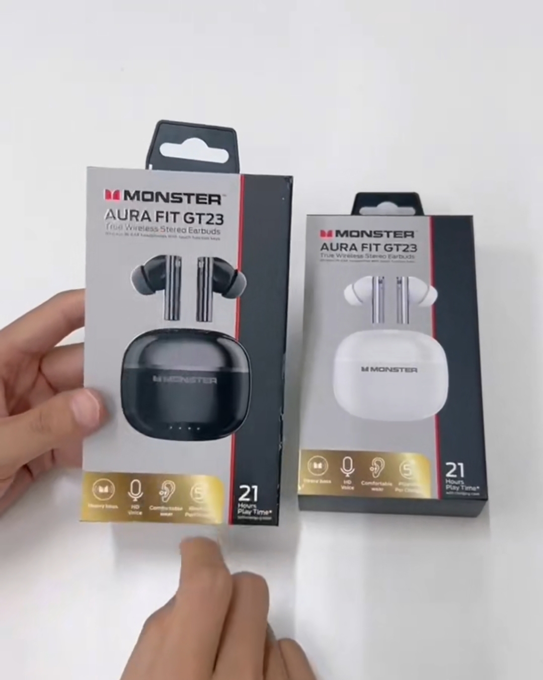 Monster Aura Fit GT23 True Wireless Stereo Earbuds