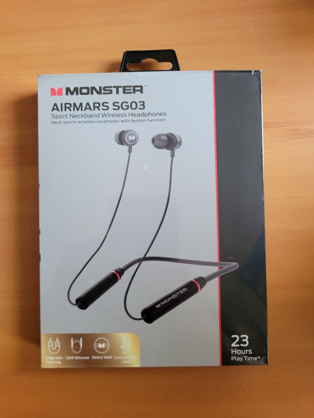 Monster Airmars SG03 Wireless Neckband Sports Earphones